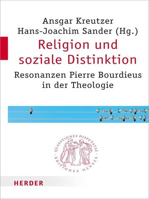 cover image of Religion und soziale Distinktion